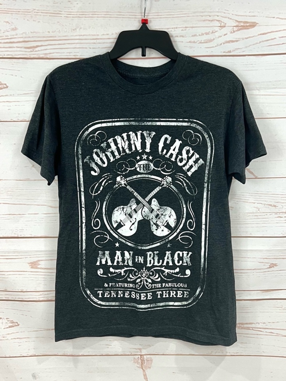 Johnny Cash Man in Black Graphic Tee T-shirt